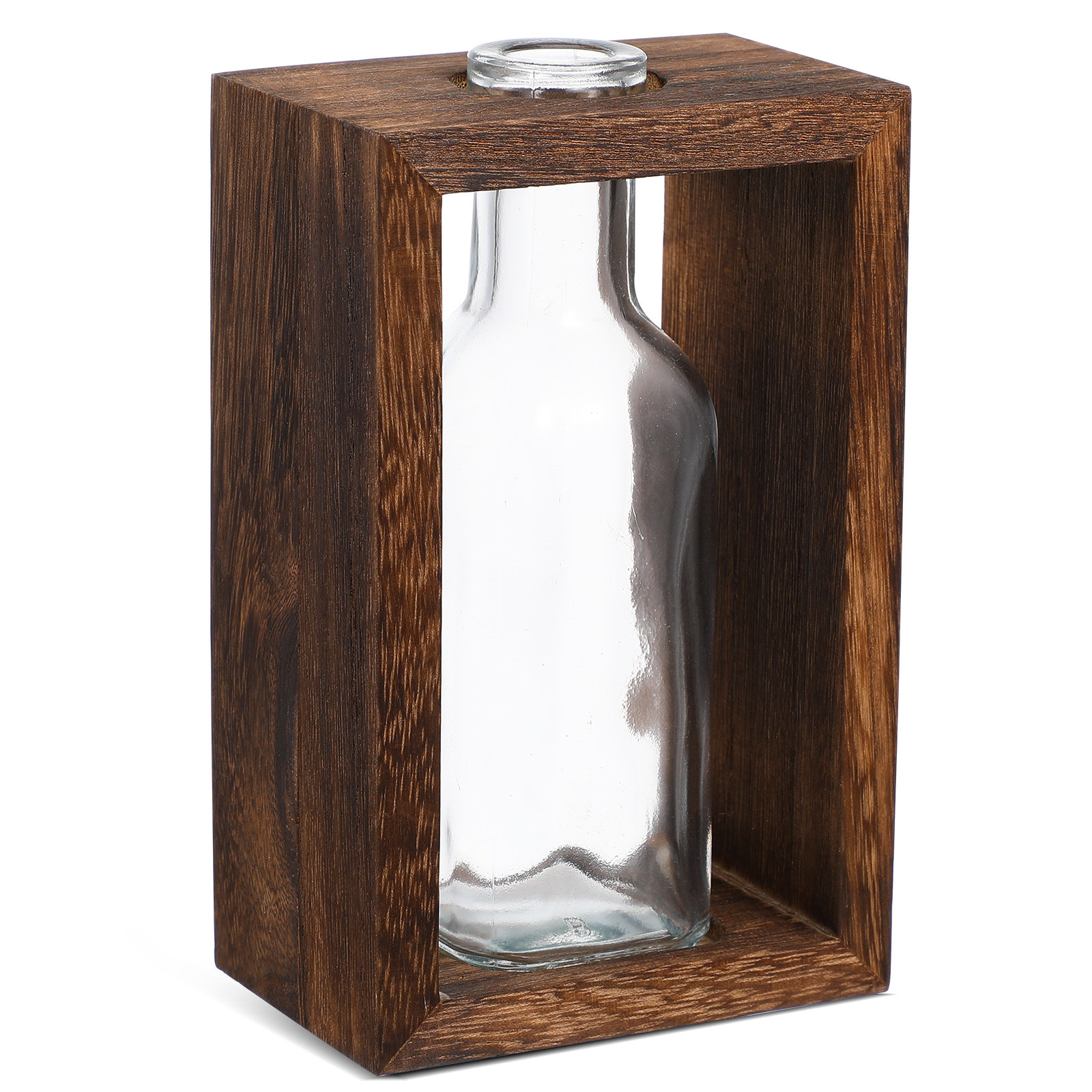 1 Set Holz-Hydroponik-Pflanzen – Propagation Station Vase Bewertung und Preis