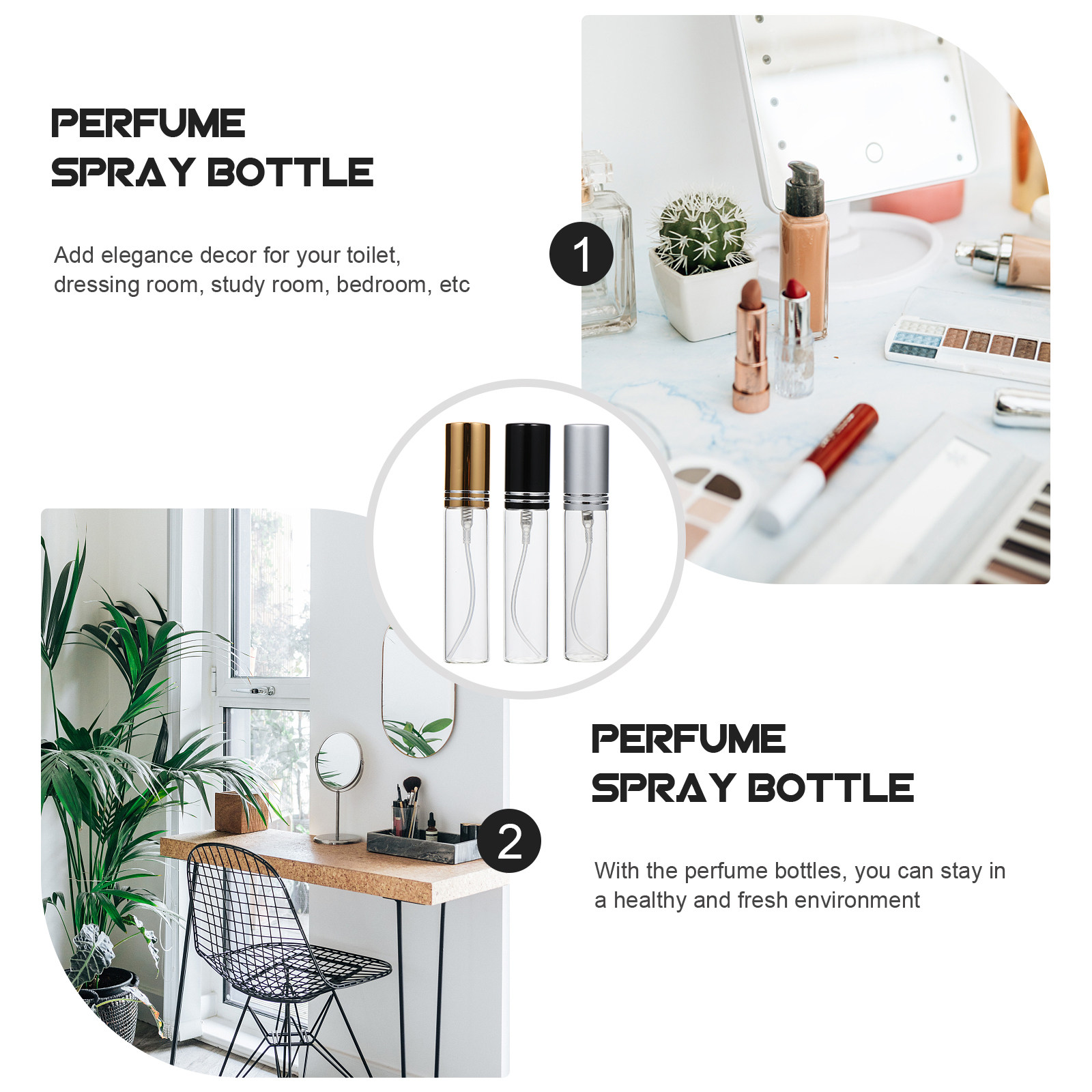 6 Stück hochwertige, tragbare  – Misting Bottle Fine Bewertung und Preis