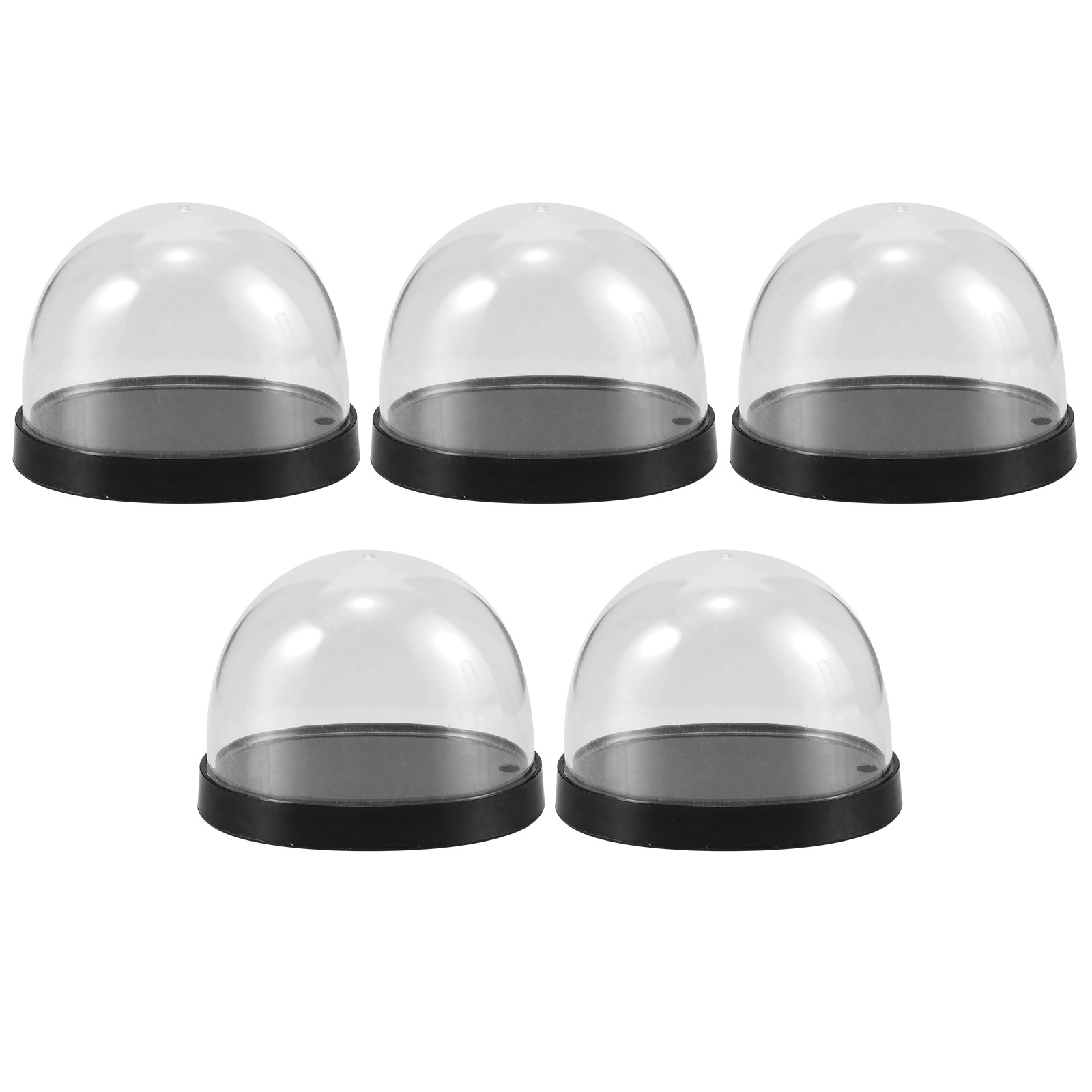 5 Sets Hochtransparente Kunsts – Plastic Dome Clear Bewertung und Preis