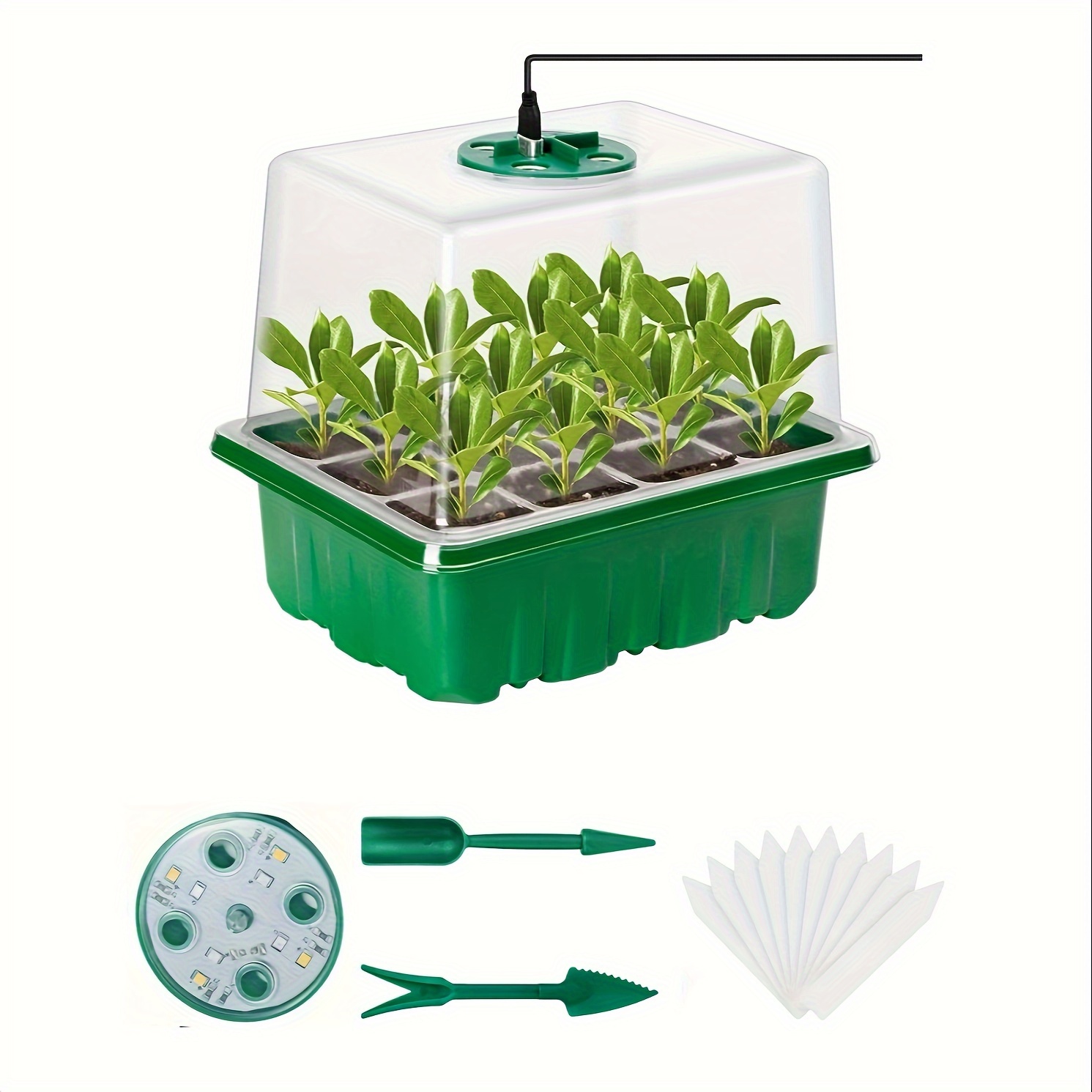 Sämling-Anzuchtset - 1/2/3 Set – Humidity Dome Kit Bewertung und Preis