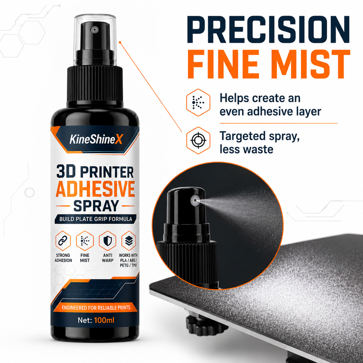 3D-Drucker-Klebstoffspray 100/ – Misting Bottle Fine Bewertung und Preis