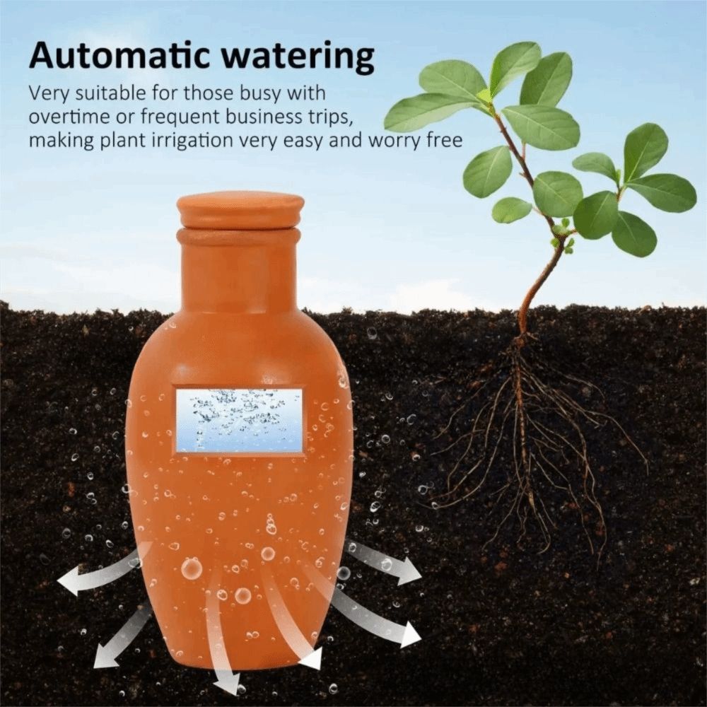 4 Stück Terrakotta-Material Au – Self Watering Insert Bewertung und Preis